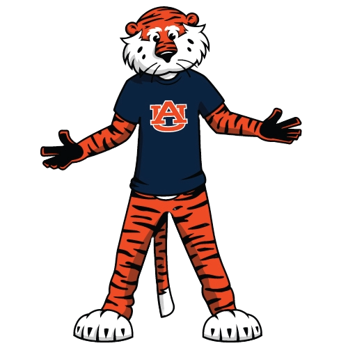 aubie with arms crossed